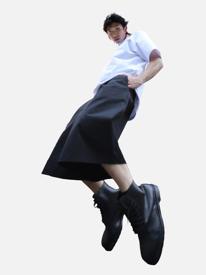 Casual, Comfortable & Effortless – Black Bermuda Shorts