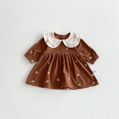 Girls dress ages 6 months–7 years floral summer dress lightweight cotton for kids