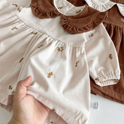 Girls dress ages 6 months–7 years floral summer dress lightweight cotton for kids